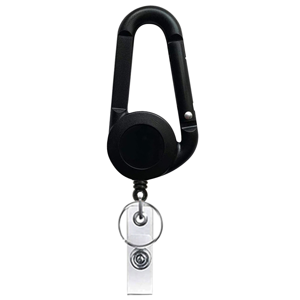 

Retractable Pull Key Ring Chain Buckle Carabiner Pull Belt Lanyard Holder, 501 Original