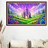 Luxury AB Velvet Diamond Painting Kit - Castle