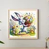 Diamond Painting-DIY Full Round Drill Easter Rabbit