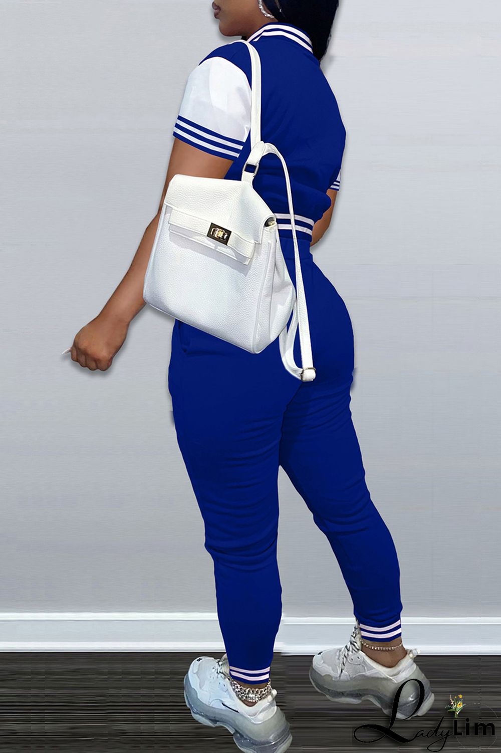 Army Green Fashion Casual Letter Print Split Joint Long Sleeve Two Pieces