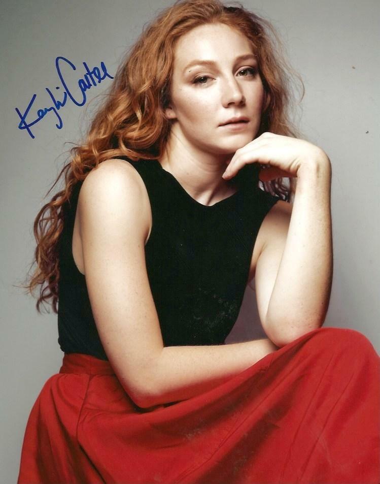 ACTRESS Kayli Carter autograph, In-Person signed Photo Poster painting