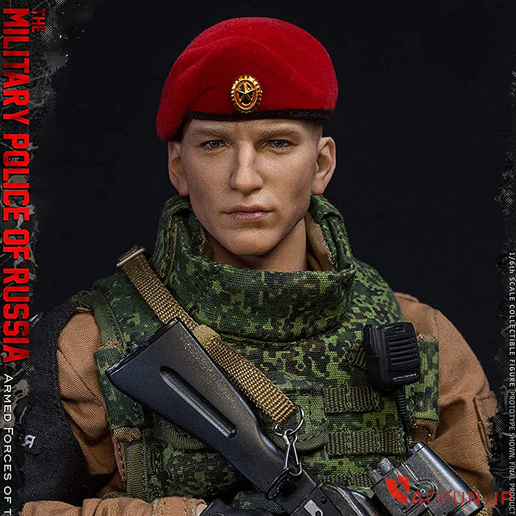 [AC] DAMTOYS DAM78086 1/6 ゲーム 映画 軍人 ミリタリー ロシア武装部隊 兵士 アクションフィギュア DAM 3.5素体 ヘッド 交換手パーツ 迷彩戦闘用具セット ピストル 武器 防具 フルセット