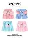 Ugly fish pink elephant snot piggy Dumbo pajama shorts