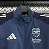 2025/2026 Arsenal Windbreaker Blue Football Shirt 1:1 Thai Quality