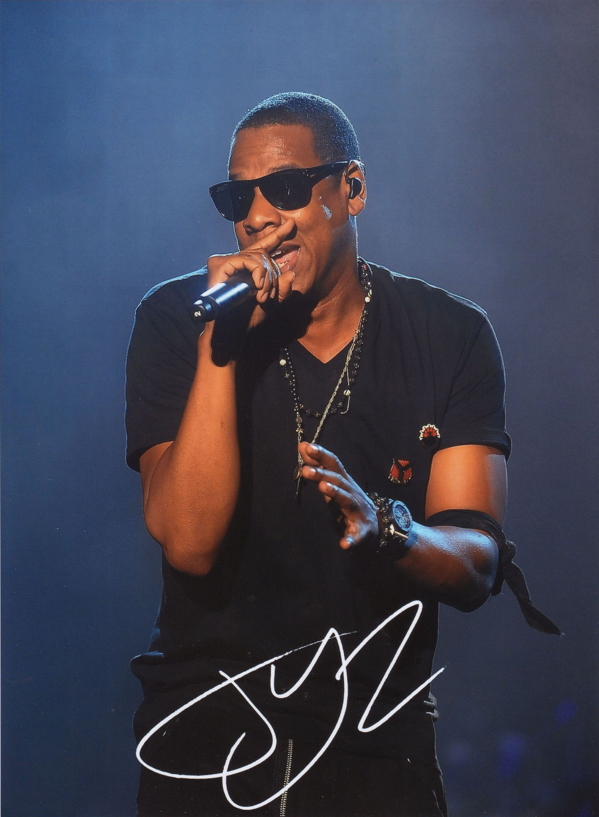 JAY Z AUTOGRAPH AUTOGRAPH SIGNED PP Photo Poster painting POSTER