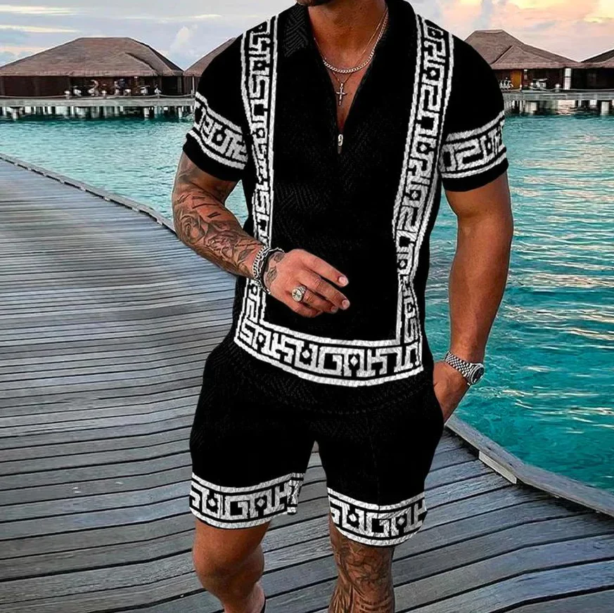 【BUY 2 GET FREE SHIPPING】trendy retro polo suit