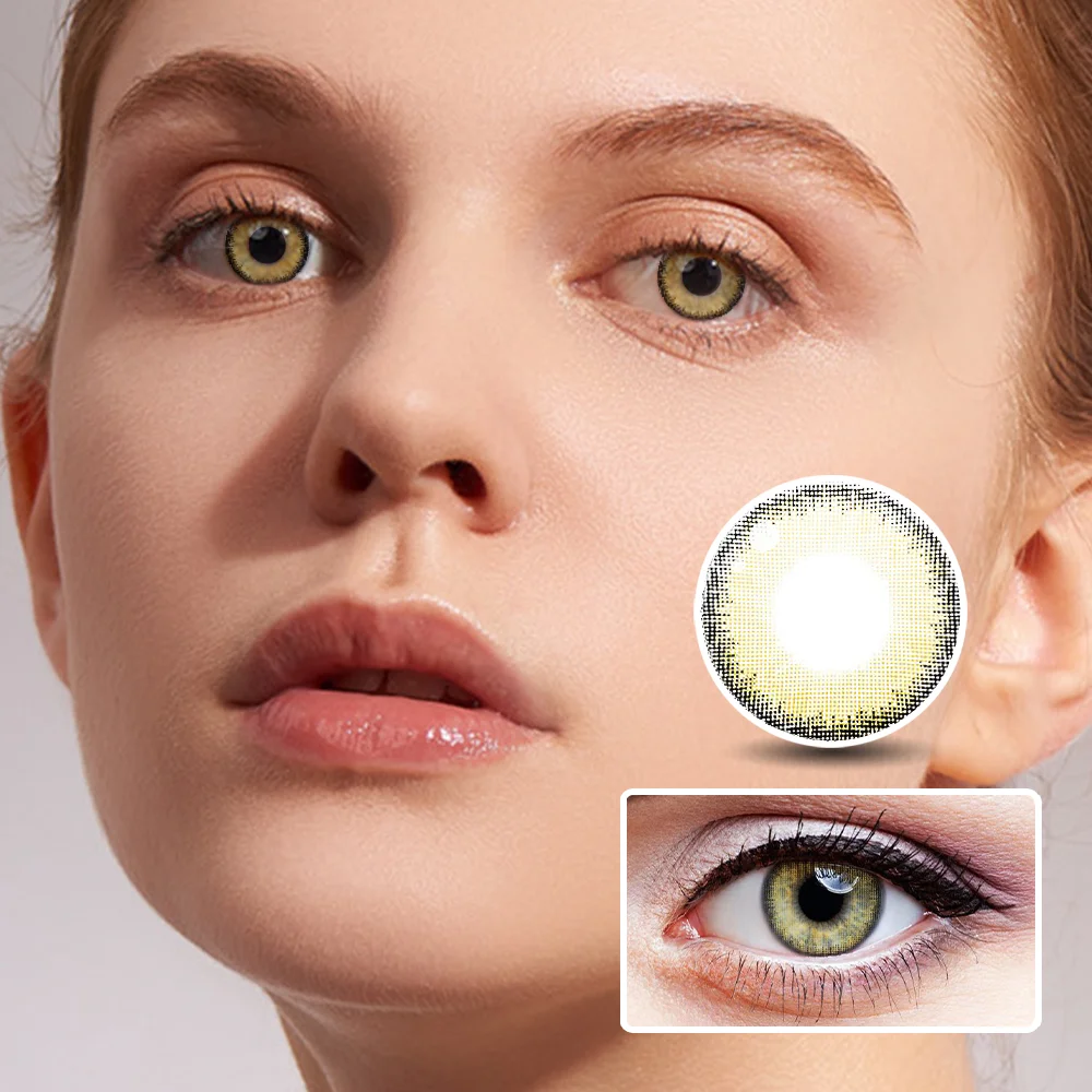 Veil Brown Colored Contact Lenses