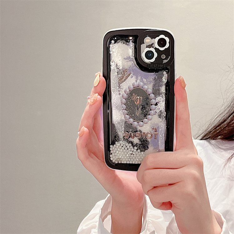 【超人気】iPhone ケース 多機種対応 耐久性 花柄 シンプル 保護レンズ