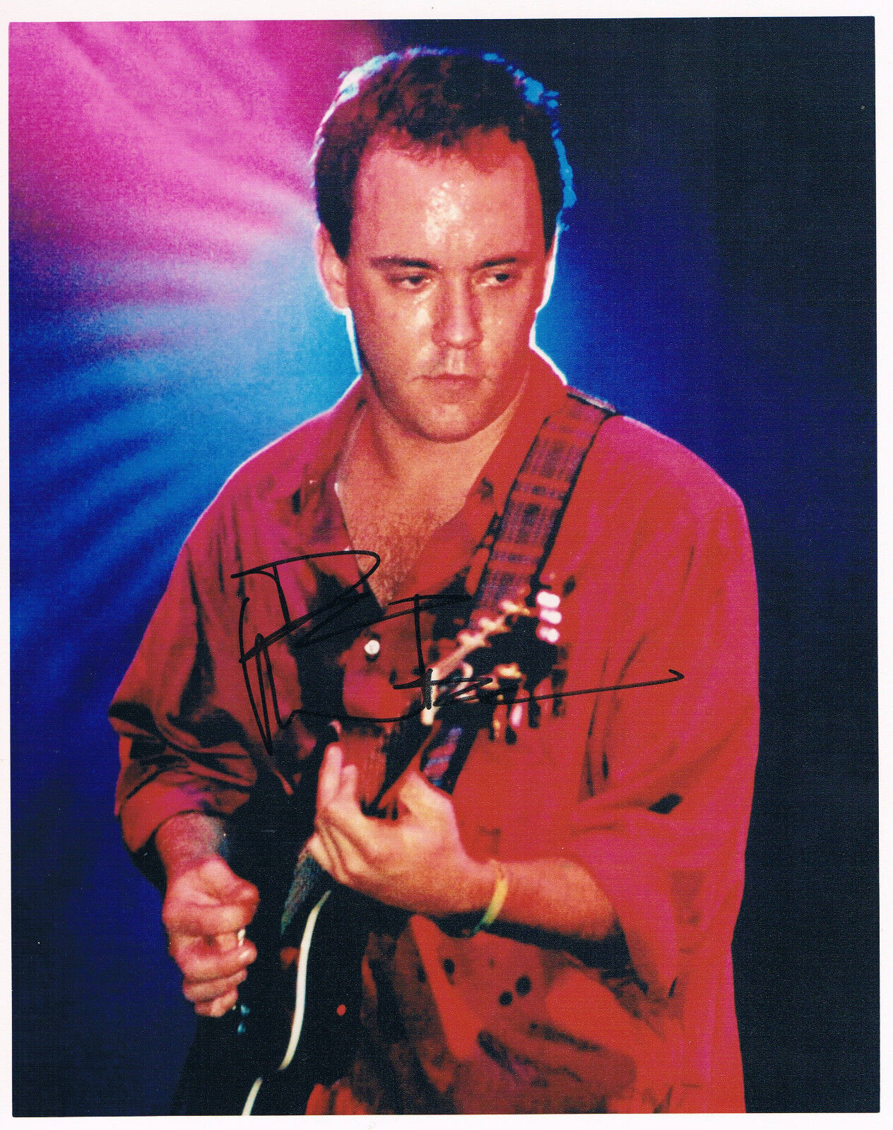 Dave Matthews 1967- genuine autograph Photo Poster painting 8x10