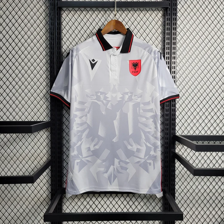 Albania Away Shirt Kit 2023-2024 - White