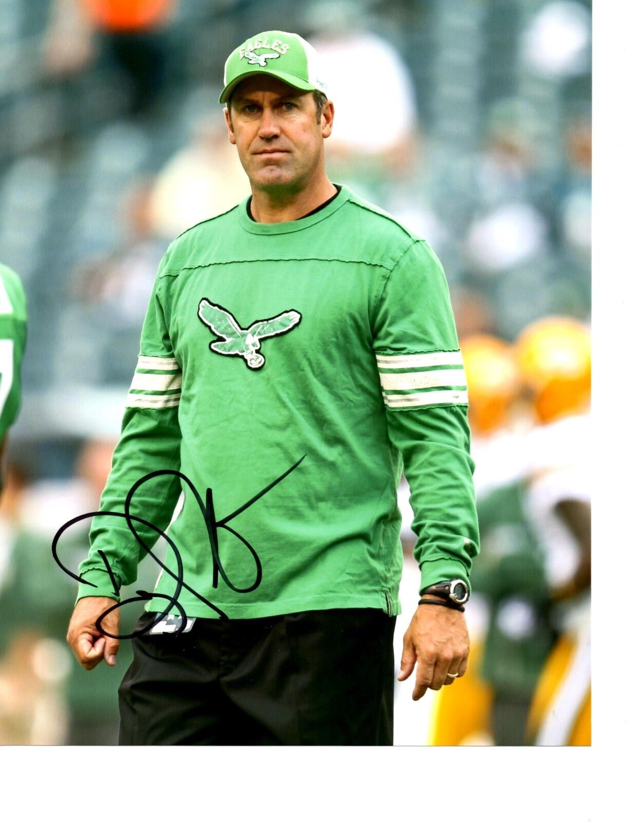 Doug Pederson Philadelphia Eagles signed autographed 8x10 football Photo Poster painting Super