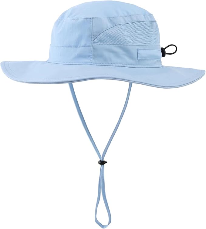 Home Prefer Outdoor UV Sun Hat for Toddler Baby Kids Safari Fishing Hat UPF 50+