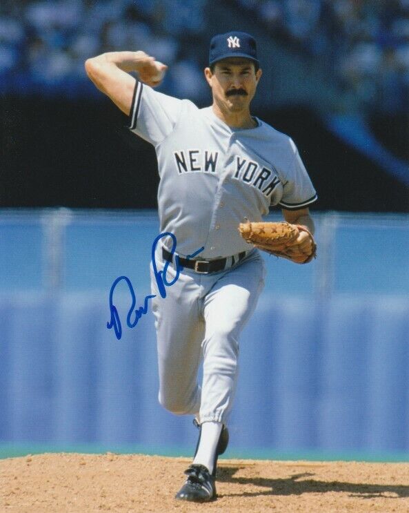 RICK RHODEN SIGNED NEW YORK NY YANKEES PITCHER 8x10 Photo Poster painting! Autograph PROOF