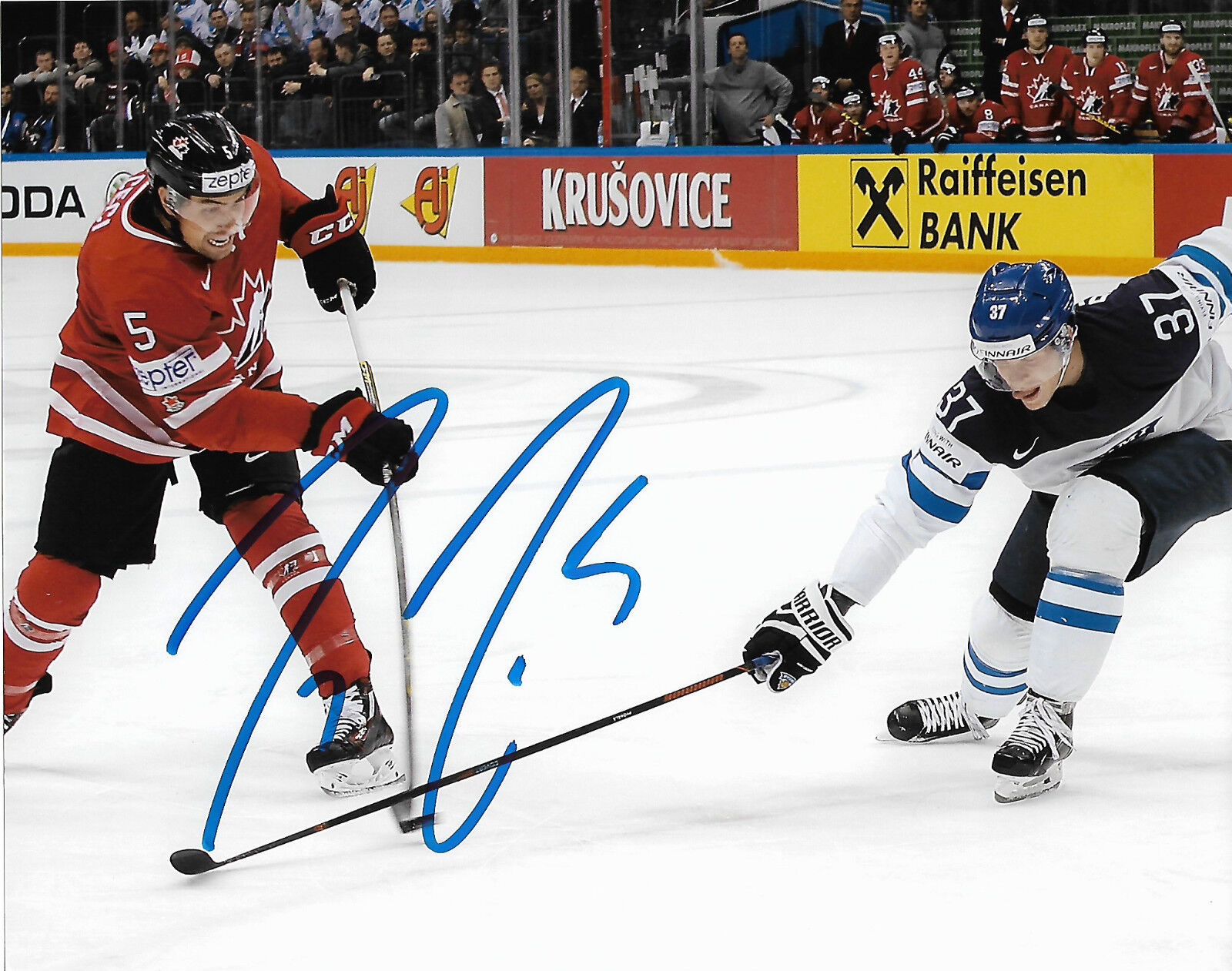 Team Canada Codi Ceci Autographed Signed 8x10 Photo Poster painting COA TWO