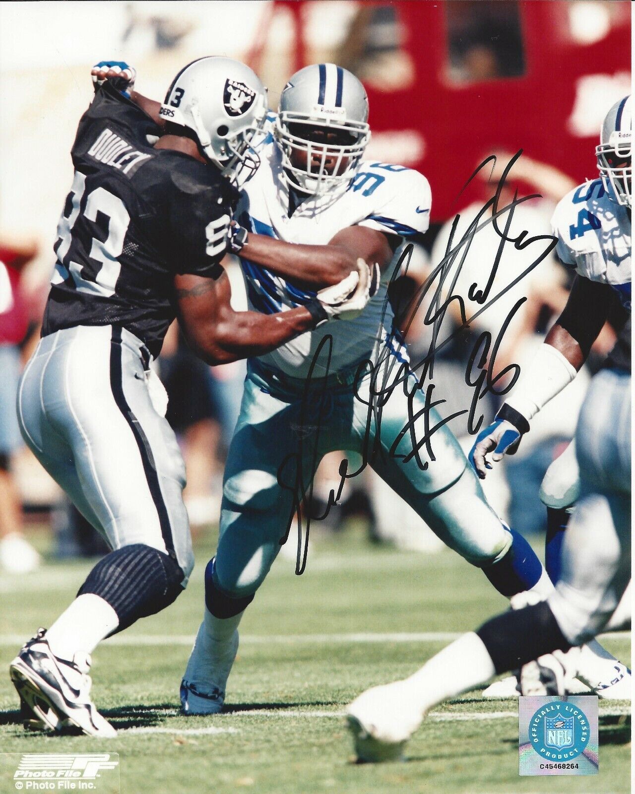 Ebenezer Ekuban Autographed 8x10 Dallas CowboysS84