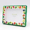 Cherry DIY Building Block Photo Frame Kit,Creative Handmade Assembled Photo Frame Handmade Craft Gift Home Tabletop Display Decor