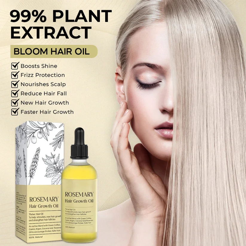 ⏰FLASH SALE: 60% OFF🔥Rosemary Hair Growth Oil