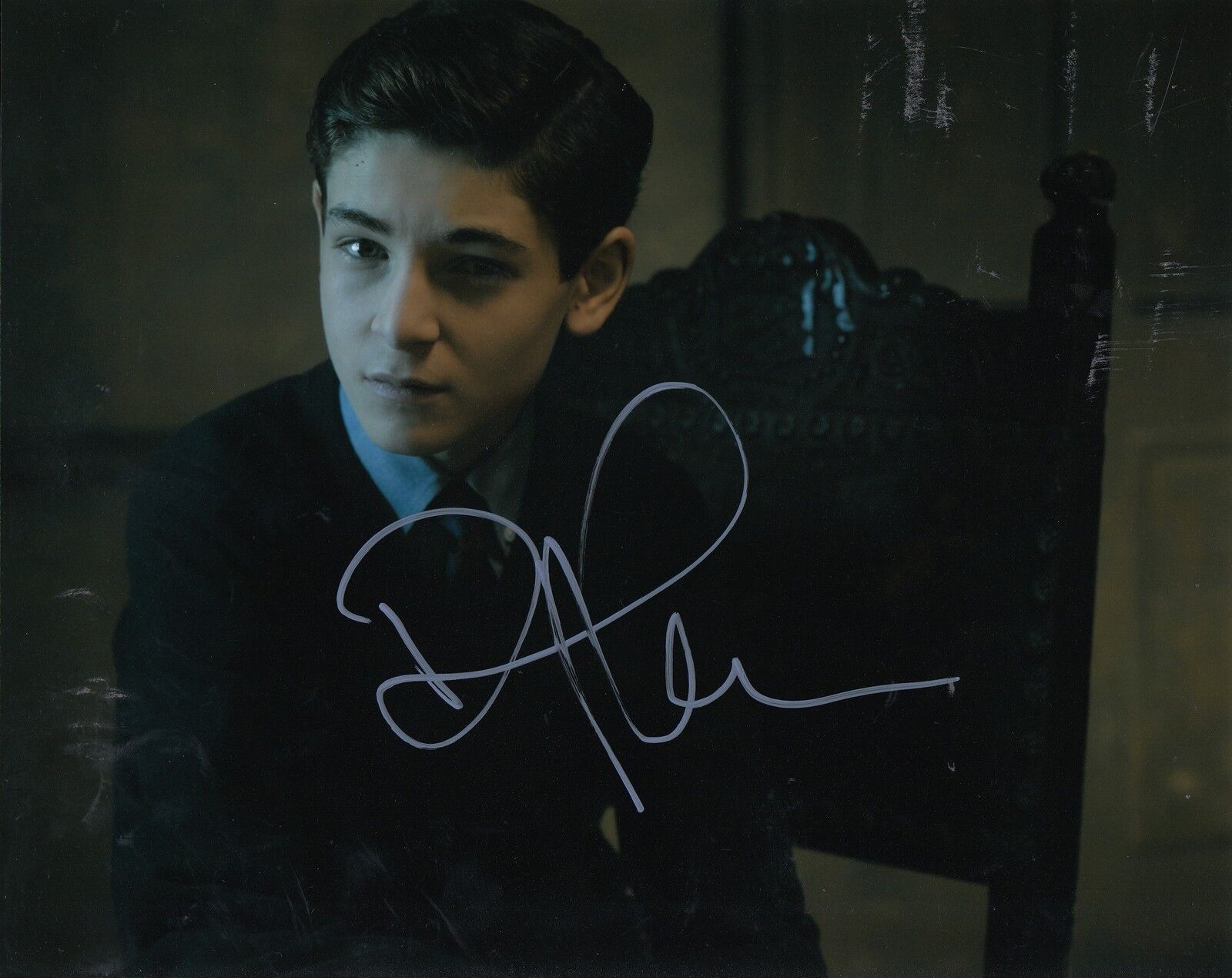 DAVID MAZOUZ signed *GOTHAM* Bruce Wayne TV SHOW 8X10 Photo Poster paintinggraph W/COA #3