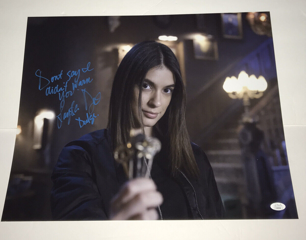 Laysla De Oliveira LOCKE & KEY 16x20 Photo Poster painting Signed Netflix Autograph JSA COA Cert