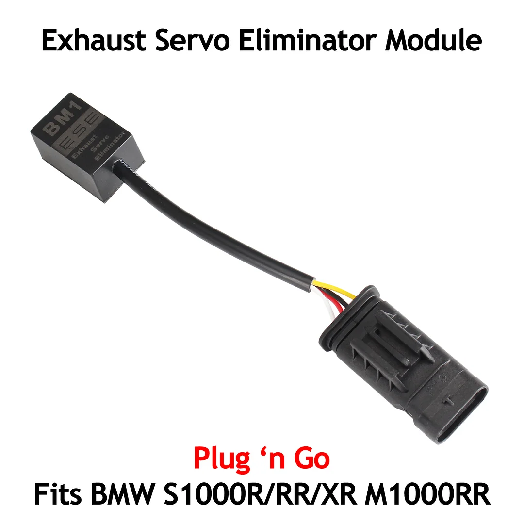 ESE Exhaust Eliminator Removal Module Device Servo Buddy For BMW S1000RR S1000XR M1000RR R1250GS R1250RS