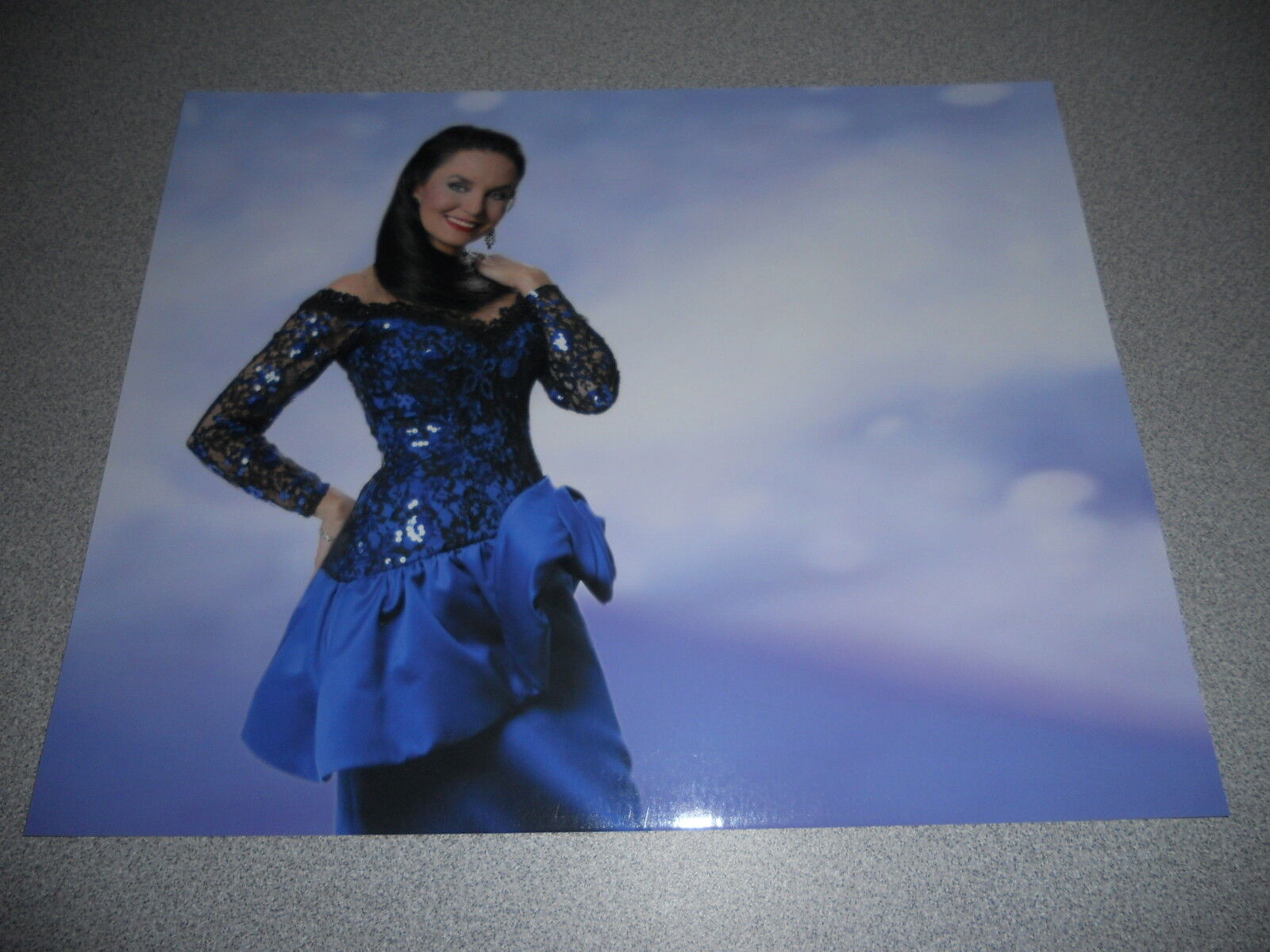 Crystal Gayle 8x10 Promo Photo Poster painting #2 Sexy Country Music LP