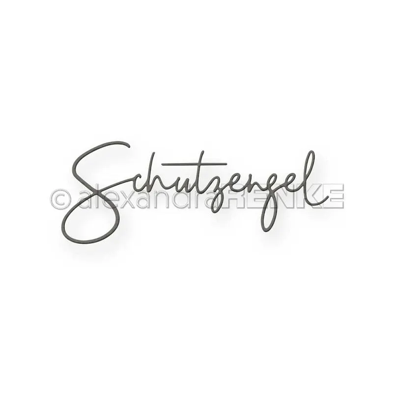 Piggy Craft metal cutting dies cut die mold German letter alphabet Scrapbook paper craft knife mould blade punch stencils dies