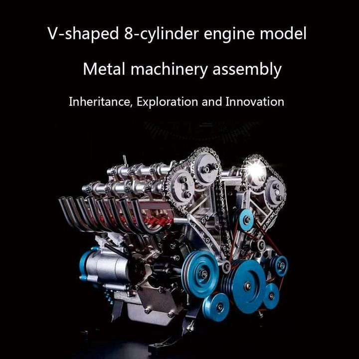 full metal car engine