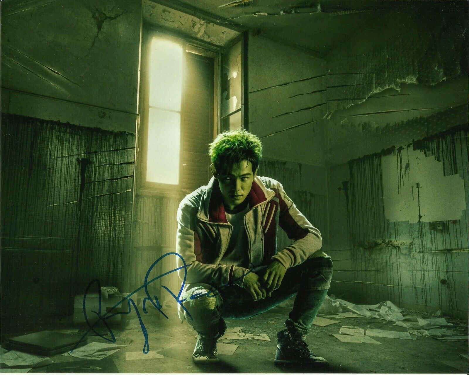 RYAN POTTER SIGNED TITANS Photo Poster painting UACC REG 242 (4)