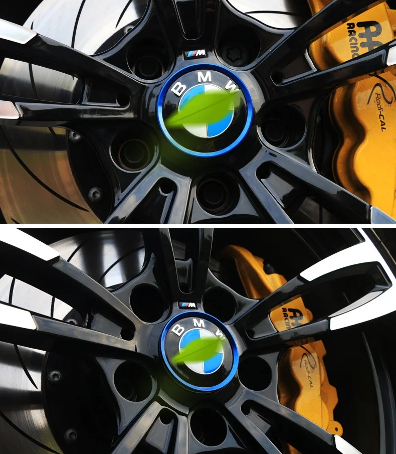 Car wheel hub metal decorative ring