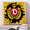 Fußball Dynamo Dresden - Rundbohrer Diamond Painting - 40*40CM