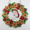 DIY Diamond Painting Hanging Wreath Kit Home Door Decor(Include Chain and Lamp Belt)