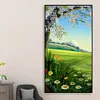 Diamond Painting -DIY Round Drill Mountainfield Flowers(40x70cm)