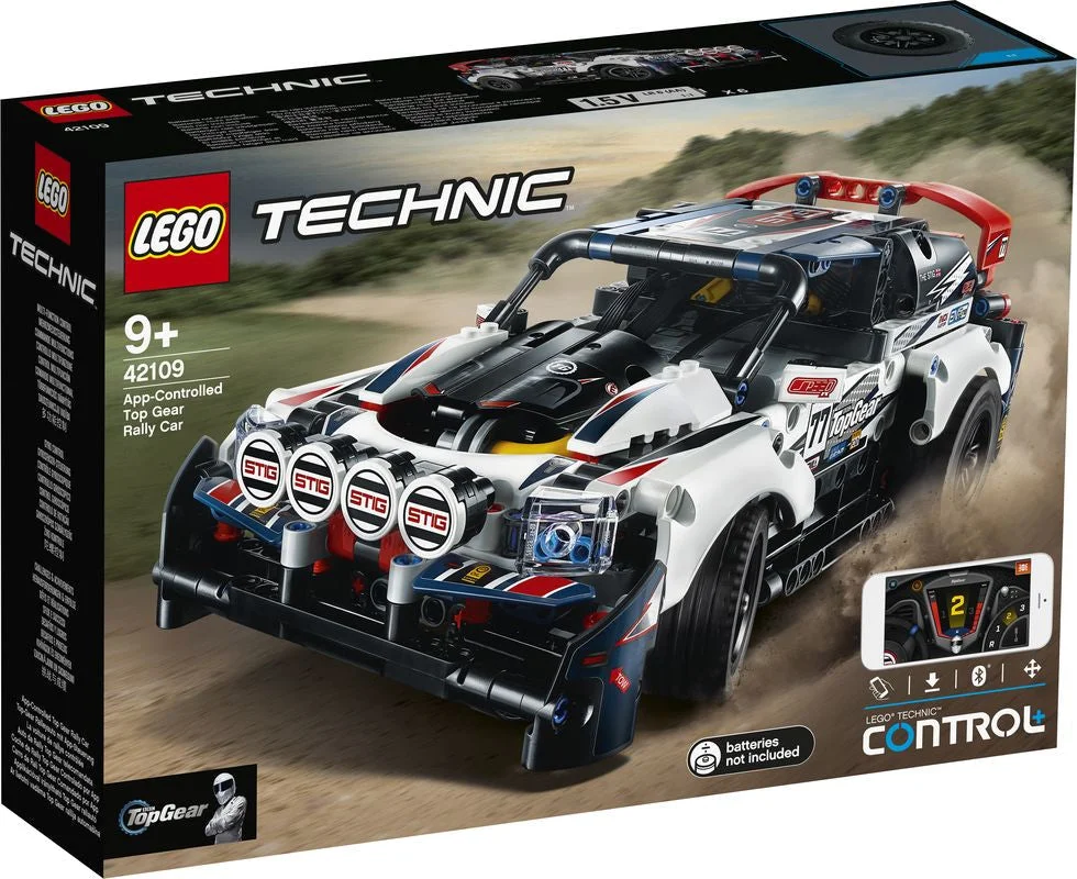 LEGO 42109 TECHNIC APP CONTROLLED TOP GEAR RALLY CAR