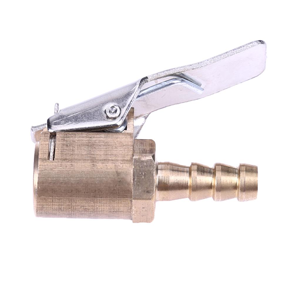 

6Mm Brass Car Truck Tire Inflator Air Valve Connector Clip-On Air Chuck, 501 Original