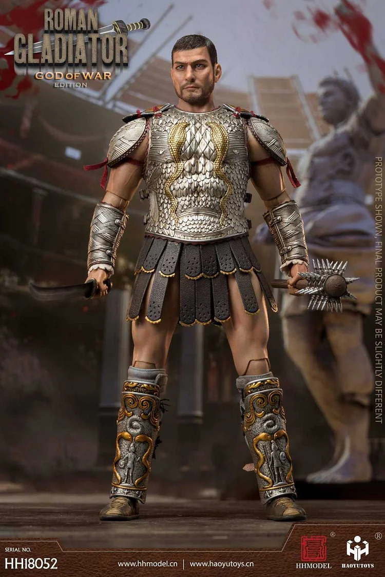 【IN Stock】HHMODEL & HAOYUTOYS 1/6 Imperial Legion-Roman Gladiator Ares Version