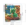 Diamond Painting-DIY Full Round Drill Cartoon Dragon