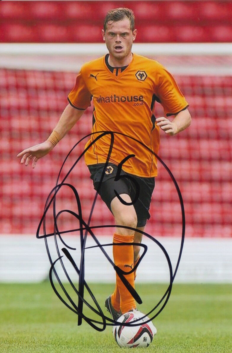 WOLVES HAND SIGNED RICHARD STEARMAN 6X4 Photo Poster painting 1.