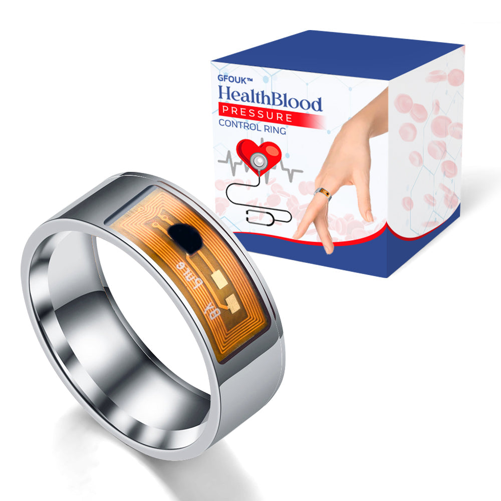HealthGo Blood Pressure Regulator Ring, Adjustable Blood Pressure Regulator  Ring for Women Men (2Pcs-f) 