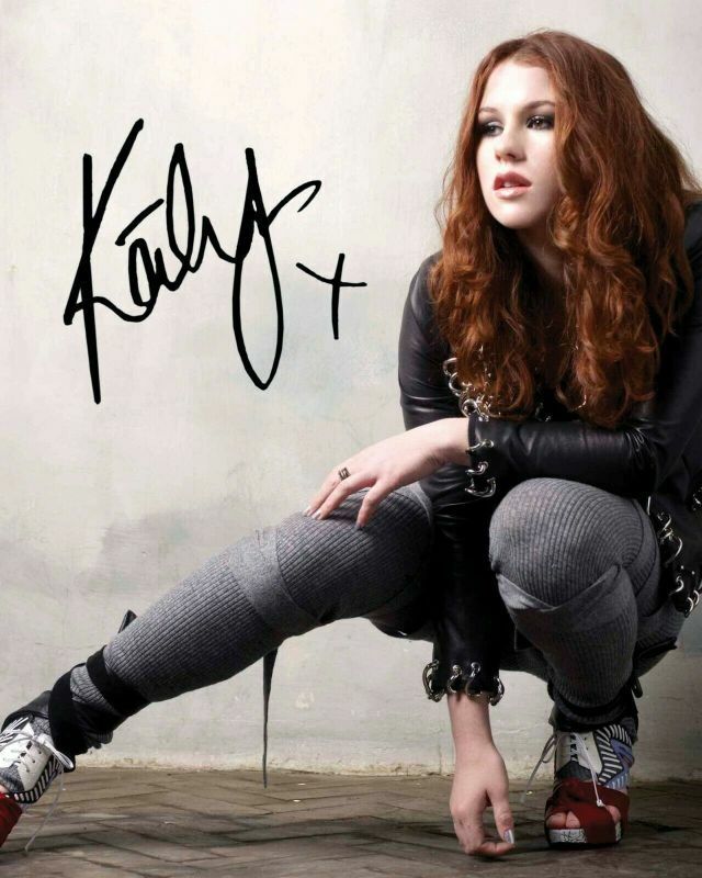 Katy B Autograph Signed Photo Poster painting Print