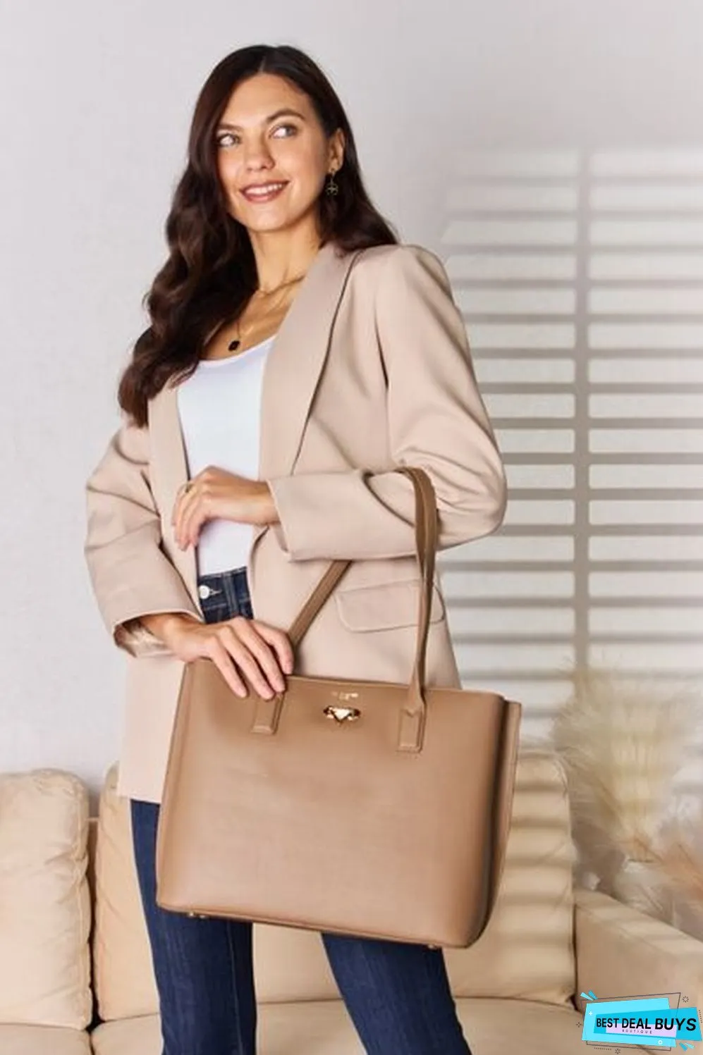 David Jones Katie Work Tote Bag