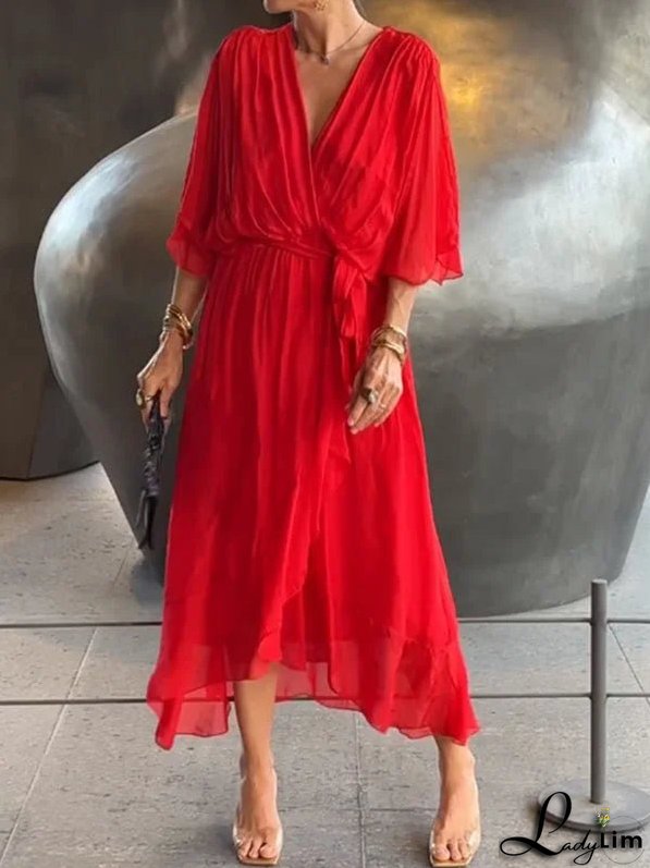 Luxurious and Breezy Dress