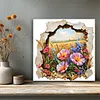 Wildflower Breakthrough-Paint by Numbers Acrylic Painting 40*40CM