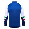 2023/2024 Italy Half-Pull Training Suit Blue Soccer Shirt