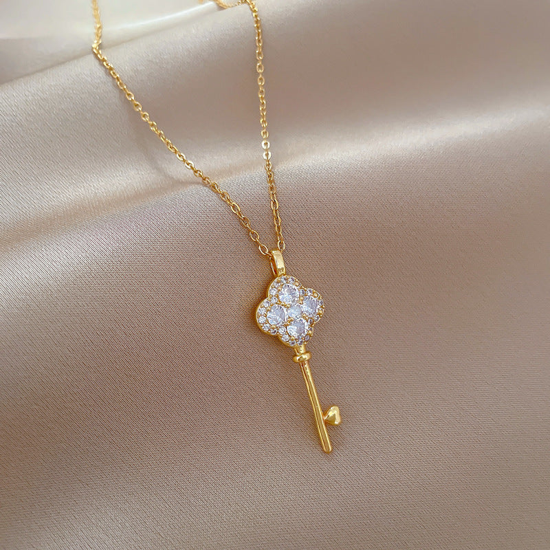 Moon Geometric Stainless Steel Stainless Steel Necklaces