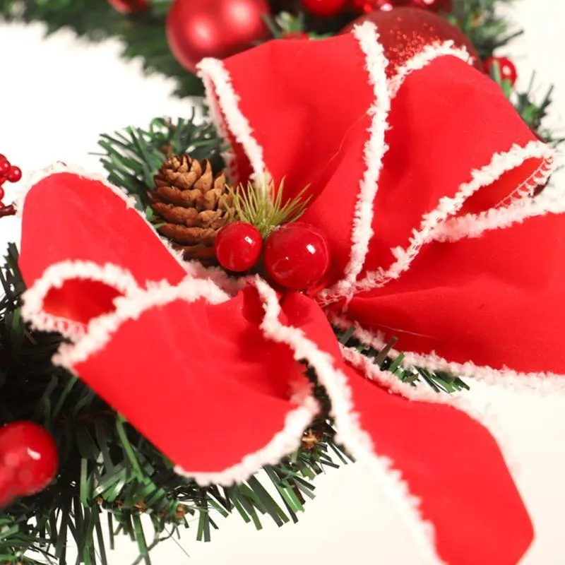 Artificial Wreath Hanging Door Wall Christmas Decoration