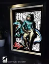 A3 & A4 Size Steel Ball Run Diego Brando 3D Decoration Painting - JoJo's Bizarre Adventure - Raven Studio