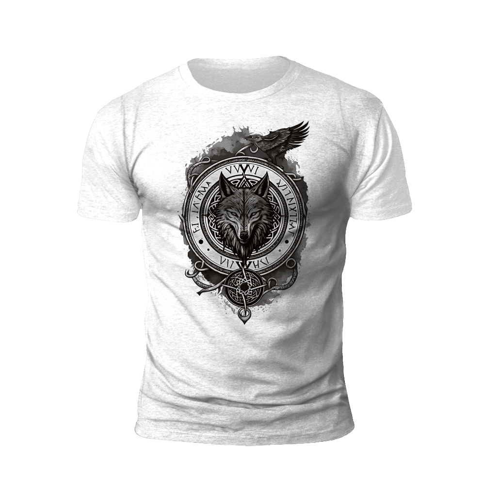 Lunar Wolf: Guardian of the Night T-shirt