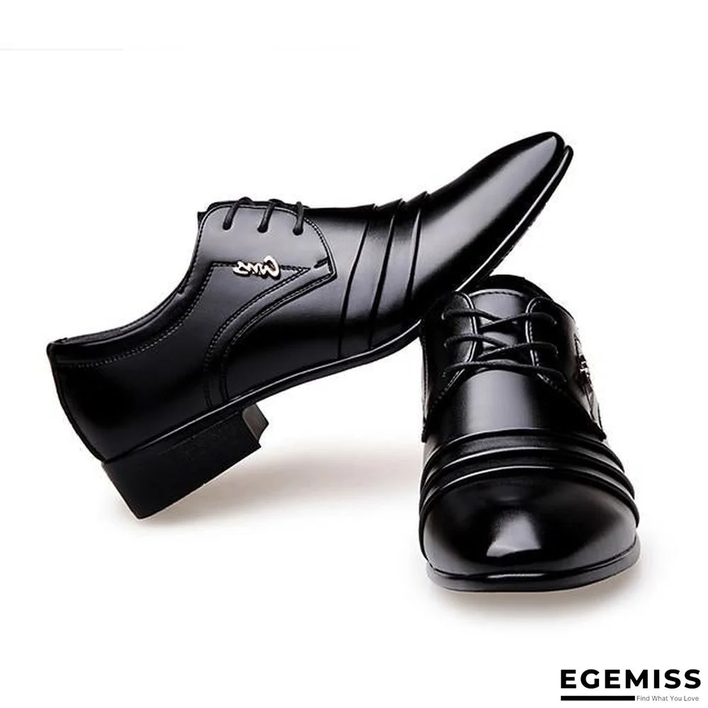 Men's Dress Shoes Derby Shoes Spring / Fall Business / Classic Daily Office & Career Oxfords Walking Shoes Microfiber Wear Proof Black Slogan / EU40 | EGEMISS