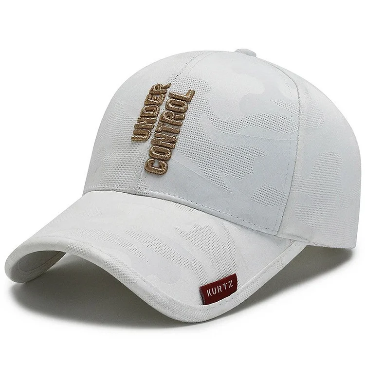 Mens Womens Baseball CapsSpring Summer Trend Letter Embroidered Snapback Peaked Cap Adjustable Sports Sun-Proof Gorra