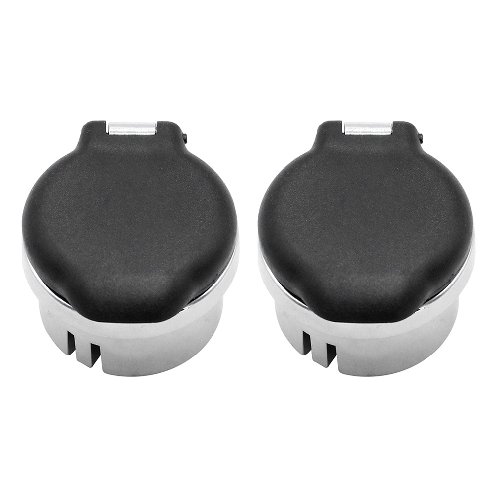 

2pcs Chrome Dash Power Outlet Cover for Silverado Tahoe Sierra 2007-2013, 501 Original